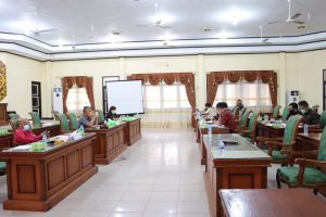 Komisi A DPRD Landak Gelar Rapat Dengan DPMPD Bahas Pemilihan BPD