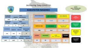 Waspada Eskalasi Positif Reaktif Rapid Antigen Covid-19 di Nagekeo, Satgas Perketat 5 M