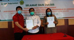 Dukung Program Pemerintah “Merdeka Belajar” PT TPL Tandatangani Nota Kesepahaman Dengan USI