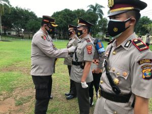 Kapolres Pimpin Sertijab Sejumlah Perwira Polres Way Kanan