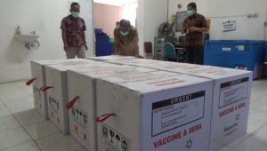 36.920 Vaksin Covid-19 Sampai di Padang, Tahap Awal di Peruntukan Untuk Tenaga Kesehatan