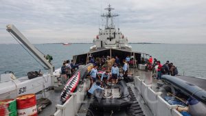 Pencarian Sriwijaya Air SJ182, TNI AL Kerahkan 11 Kapal Perang