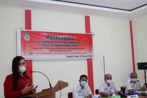 Anggota DPRD Landak Dapil Dua Hadiri Musrenbang Tingkat Kecamatan di Sengah Temila