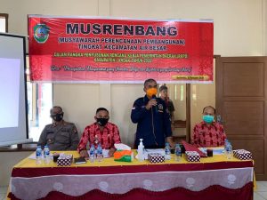 Anggota DPRD Landak Cahyatanus Harapkan Hasil Musrenbang Tingkat Kecamatan Air Besar Sesuai Skala Prioritas