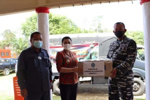 DPRD Apresiasi Bantuan Lantamal XII Pontianak Bagi Korban Banjir di Landak