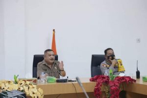 Pemkab Labuhanbatu Gelar Rapat Koordinasi Pelaksanaan Vaksinasi Covid-19