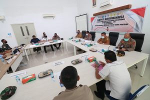 Kapolda Kalbar Pimpin Rakor Lintas Sektoral di Entikong
