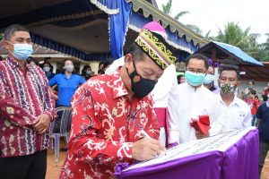 Wabup Sanggau Resmikan Gereja Katolik Stasi Maja Permai Paroki Kuala Dua Kembayan