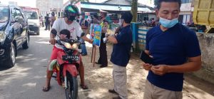 1000 Masker Gratis Dibagikan Kapolres Dan Iwo Landak Dihari Pers Nasional