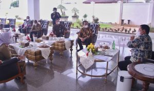 Melihat Persiapan Pilkades, Dirjen Bina Pemdes Kemendagri Kunjungi Lampung