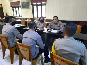 Tim Puslitbang Polri Kunjungi Polres Lampung Utara