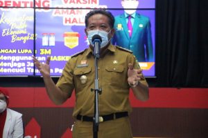 Bupati Sanggau Ajak Warga Tidak Kendor Terapkan Protokol Kesehatan