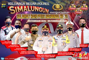 Peringatan HPN Kapolres Simalungun Harapkan Sinergisitas Polri dan Insan Pers Terus Tejalin Baik