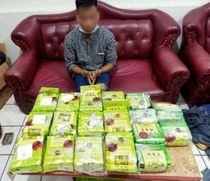 Pemilik Koper Berisi 18,7 Kilogram Sabu Ditangkap di Selakau Sambas
