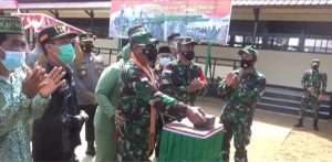 Danrem 121/ABW Resmikan SDN 06 Sebawi B, Sambas