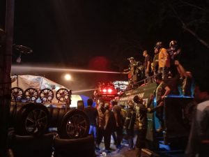Heboh, Kebakaran di Samping Hotel Merpati Pontianak