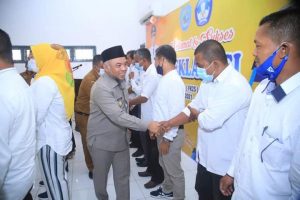 Bupati Labuhanbatu Lantik Pengurus FKKS SD dan SMP  
