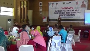 Bupati Sambas Resmikan Pelayanan KB MKJP