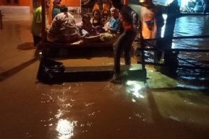 Seusai Banjir, Tebing Menuju Kawasan Wisata Pantai Senggigi Lombok Longsor