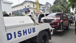 Diadukan Koalisi Pejalan Kaki karena Parkir Sembarangan, Puluhan Motor Diangkut