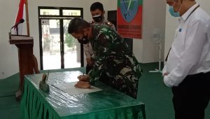 Danbrigif 19/Khatulistiwa Tandatangani Perencanaa  Pembangunan Zona Integritas