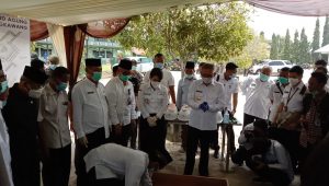 Gubernur Kalbar Letakan Batu Pertama Pembangunan Masjid Agung Nurul Islam Singkawang