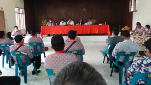 Evaluasi Dana Desa 2019-2020 Komisi 1 DPRD Simalungun Kunjungi Kecamatan Dolok Panribuan