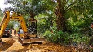 Satgas TMMD 110/ Kodim 1201 Mulai Pembuatan Jembatan Box Cluvert