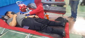 Polres Siantar Ikuti Donor Darah BSS Foundation