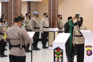 Pertama kali Wakapolda Kalteng Dijabat Seorang Polwan