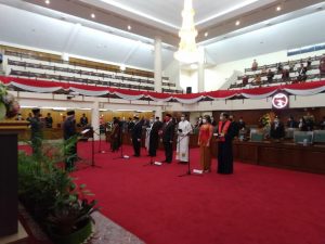 Sah! Empat Anggota PAW DPRD Kalbar dari PDIP Dilantik