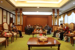 Gubernur Kalbar Terima Ketua Yayasan Pendidikan dan Kesejahteraan Desa Kabupaten Sanggau