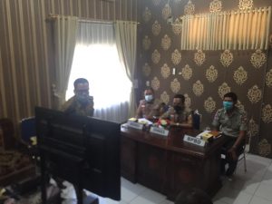 Pemkab Lampura Kontestan Penilaian Virtual Penangan Covid-19