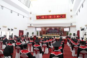Terapkan Prokes, Wisuda ke-V STKIP Pamane Talino Diikuti Sebagian Peserta Secara Virtual