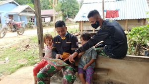 Satgas TMMD 110 Kodim 1201 Temukan Masih Ada Siswa SD yang Belum Bisa Membaca