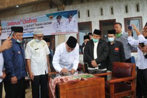Resmikan Masjid Lailatul Qadar Gunung Singgalang, Mahyeldi Ingatkan Fungsi Masjid