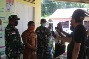 Dandim Menjelaskan Maksud Dan Tujuan Kegiatan TMMD Kodim 1206/PSB