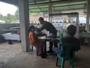 Hari kedua TMMD ke-110, Kodim 1206/PSB terapkan prokes pandemi COVID-19