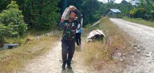 Kades Pikul Karung, Sukseskan Kodim 1206/PSB.