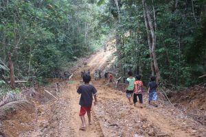 Warga Anak Titin Kemantan Mulai Rasakan Manfaat Pembangunan Jalan dan jembatan