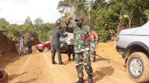 Pastikan Tidak Ada Kendala, Dandim Terus Tinjau Progres TMMD Ke 110 Kodim 1206/PSB