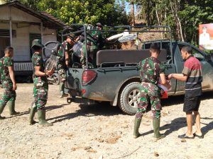 Semangat Gotong Royong Satgas TMMD Kodim 1206/PSB