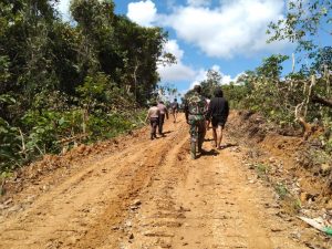 Semangat Gotong Royong Satgas TMMD Kodim 1206/PSB