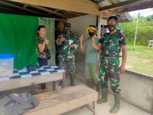 Satgas TMMD ke 110 Kodim 1206/Putussibau Menyetuh Hati Masyarakat