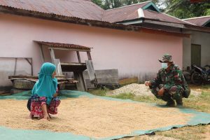 Warga Senang TMMD Ke 110 Kodim 1206/PSB Menjawab Harapan