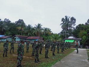 Begini Pengecekan Terakhir Oleh Satgas TMMD Regtas Ke 110 Kodim 1206/PSB Sebelum Bekerja