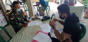 Satgas TMMD 110 Kodim 1206/PSB, Ajak Pemuda Desa Terpencil Masuk TNI