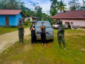 Satgas Tmmd 110 Putussibau Gait Karang Taruna  Majukan Pengkadan