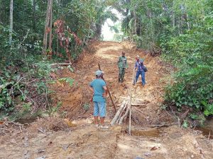 TMMD Ke 110 Semoga Tuhan Berkati Usaha TNI di Kampung Titin Kemantan