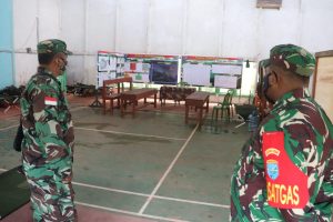 Terus Tinjau TMMD, Dandim 1206/PSB Kunjungi Posko TMMD ke 110.